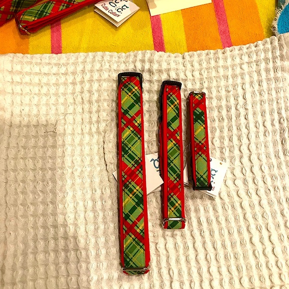 Dog Christmas Collars- available extra small, small, medium, large, extra large - Picture 3 of 5
